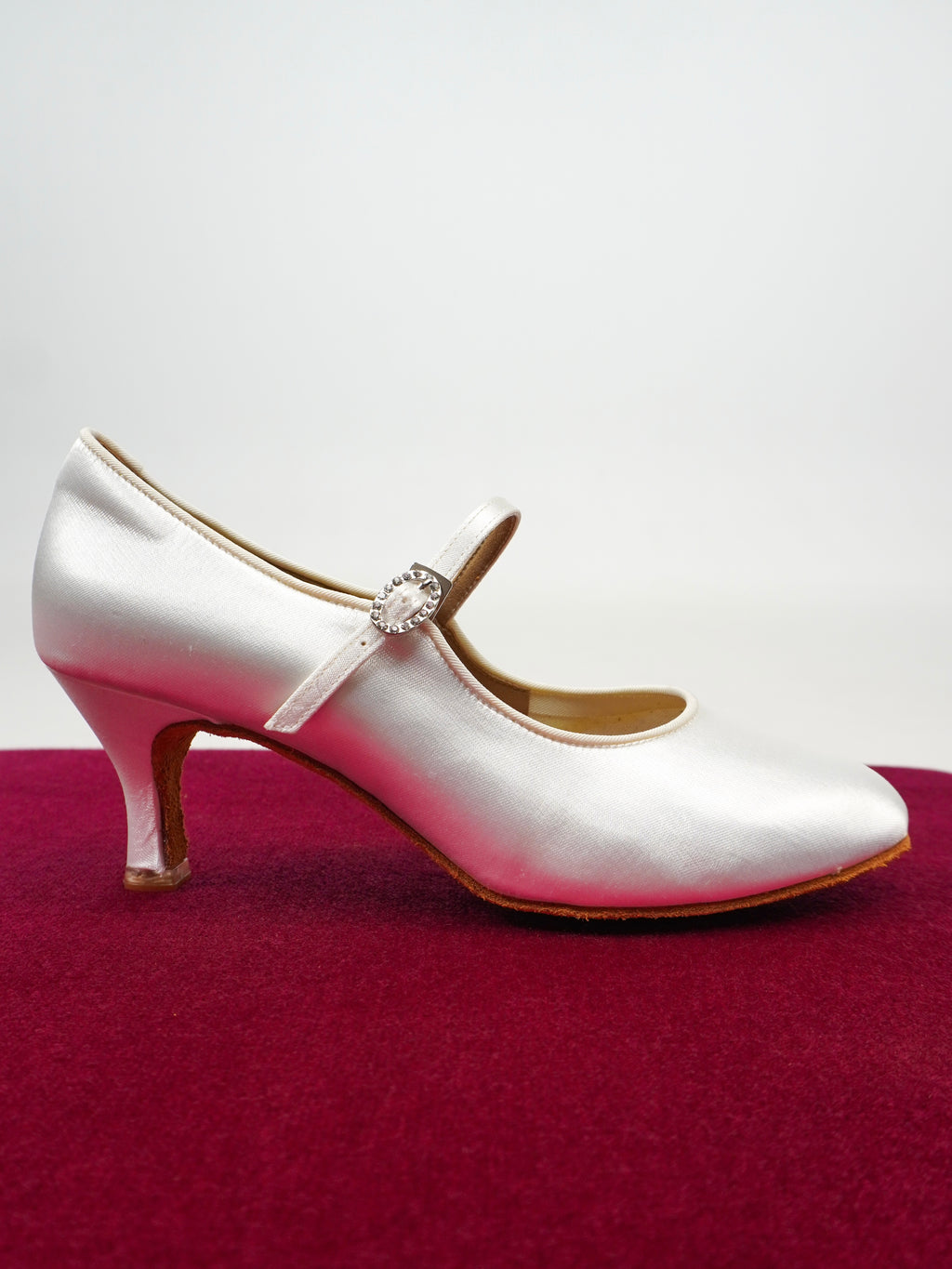 Model 137 in White Satin