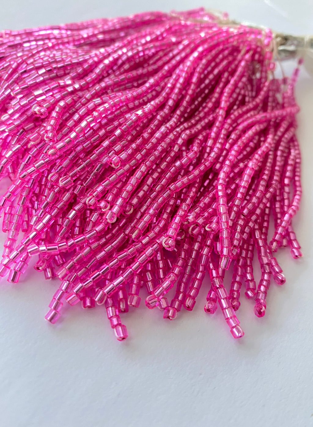 Pink beads