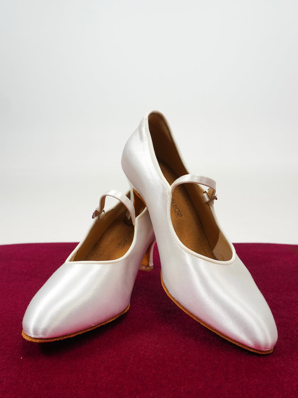 Model 137 in White Satin