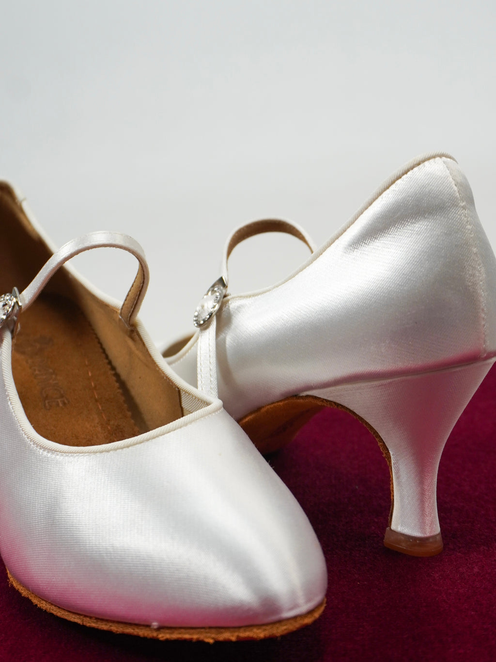 Model 137 in White Satin