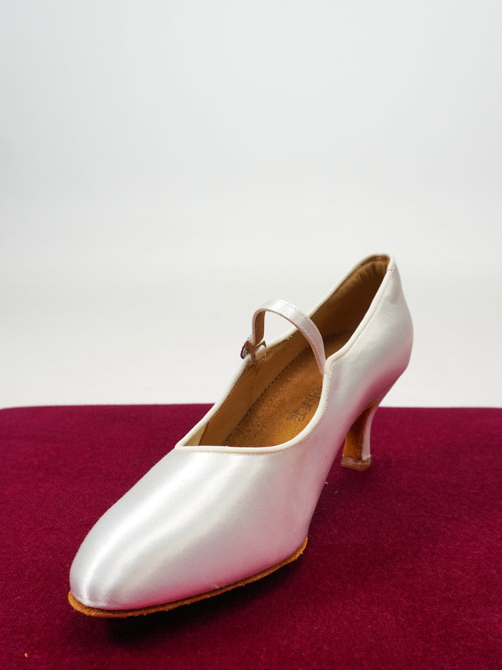 Model 137 in White Satin